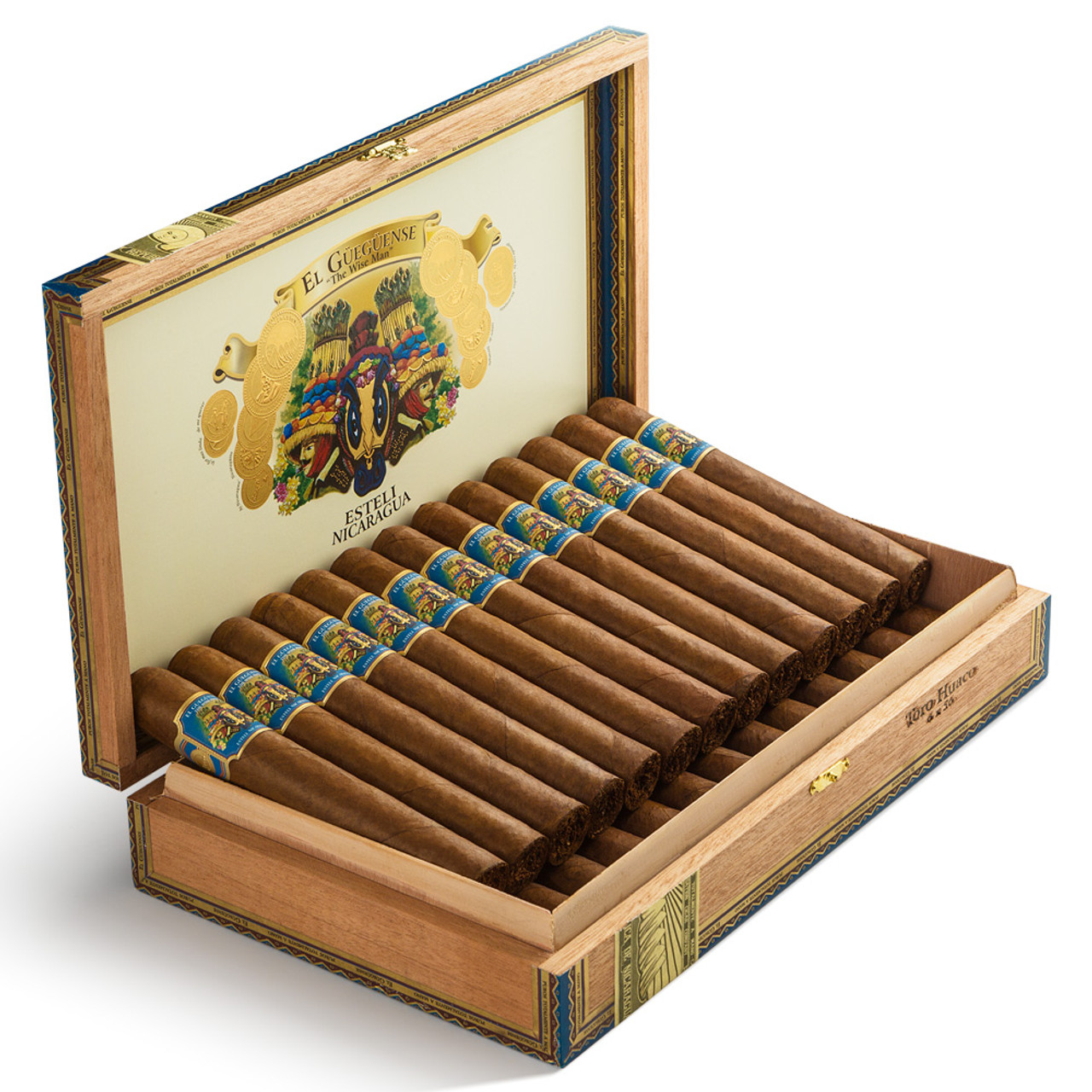 Foundation El Gueguense Corona Gorda Cigars - 5.62 x 46 (Box of 25)