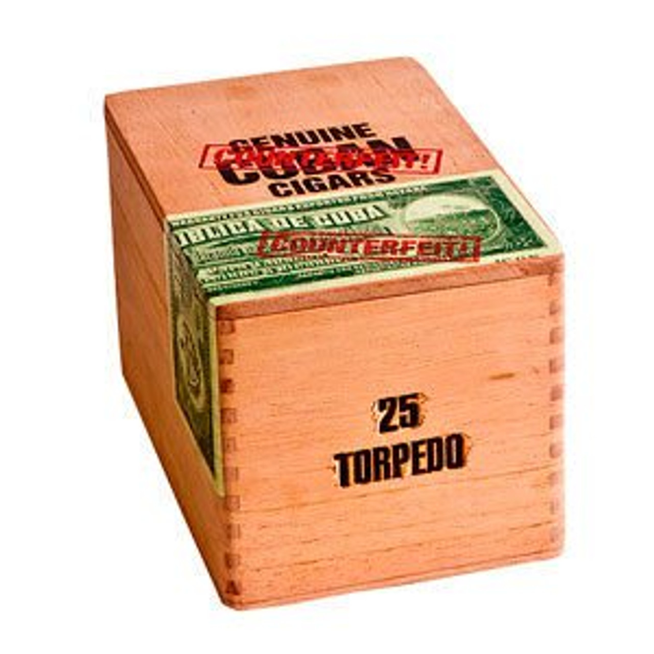 Genuine Counterfeit Cuban Lonsdale Cigars - 6.75 x 42 (Box of 25) *Box