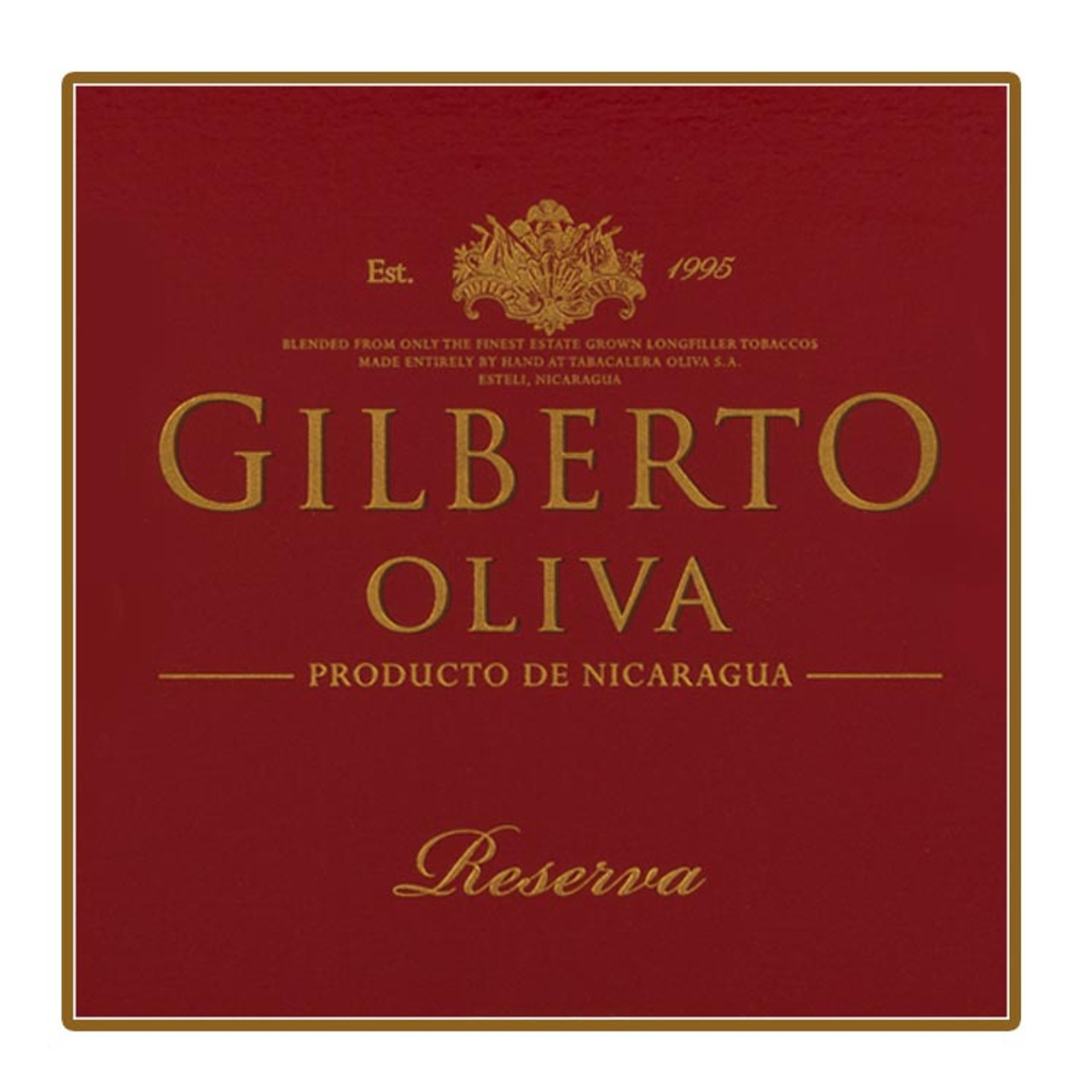 Gilberto Oliva Reserva Torpedo Maduro Cigars - 6 x 52 (Box of 20)