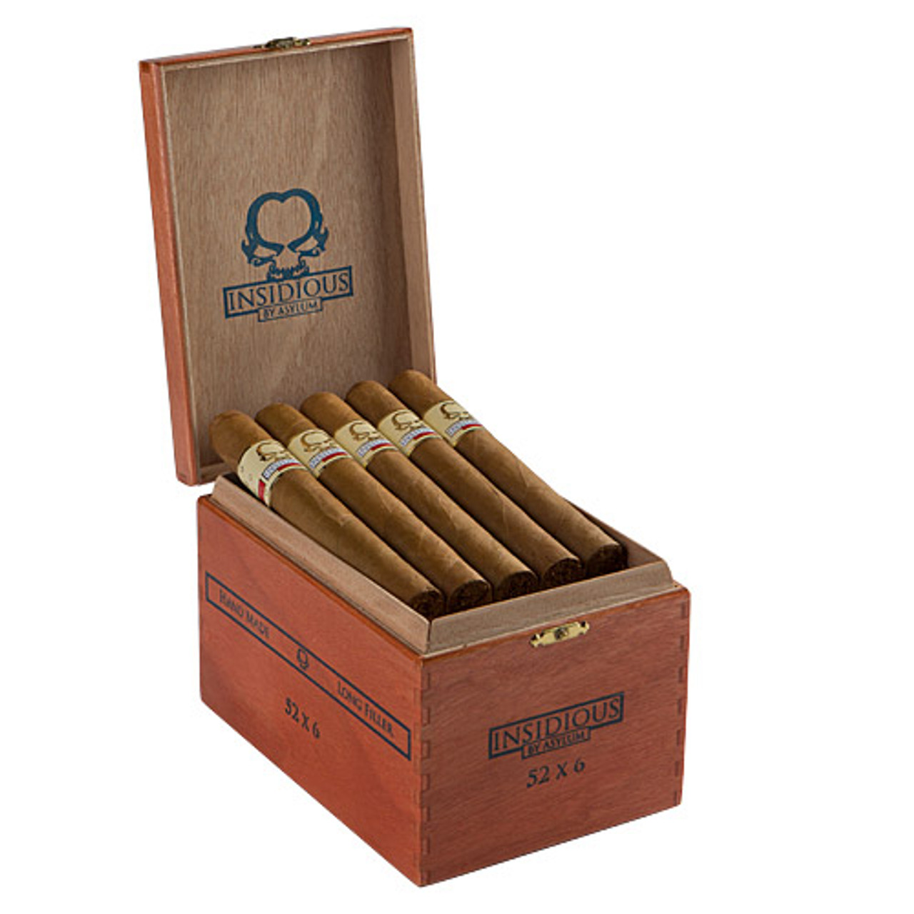 Insidious by Asylum 6 X 43 Habano Cigars - 6 x 43 (Box of 25)
