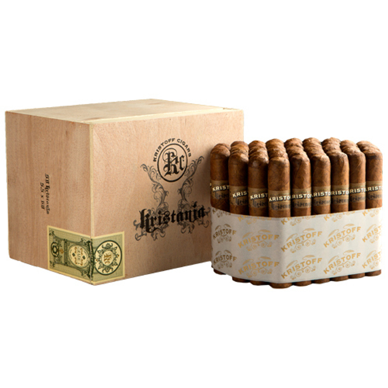 Kristoff Kristania Robusto Cigars - 5 x 50 (Box of 20) *Box