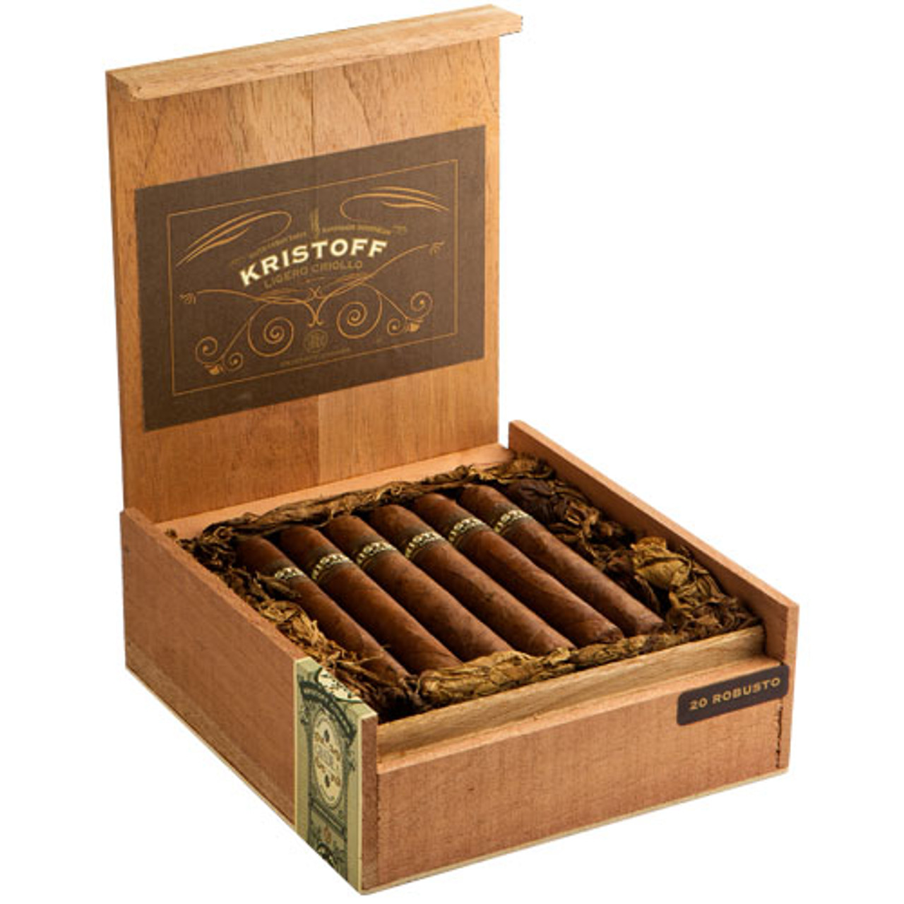 Kristoff Ligero Criollo Robusto Cigars - 5.5 x 54 (Box of 20)