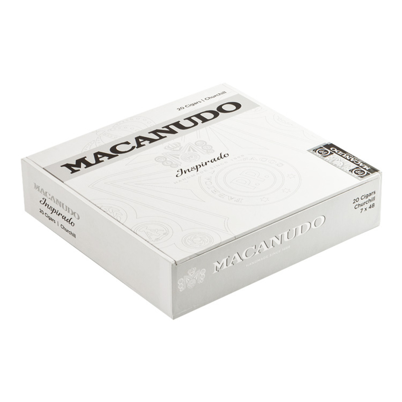 Macanudo Inspirado White Churchill Cigars - 7 x 48 (Box of 20) *Box