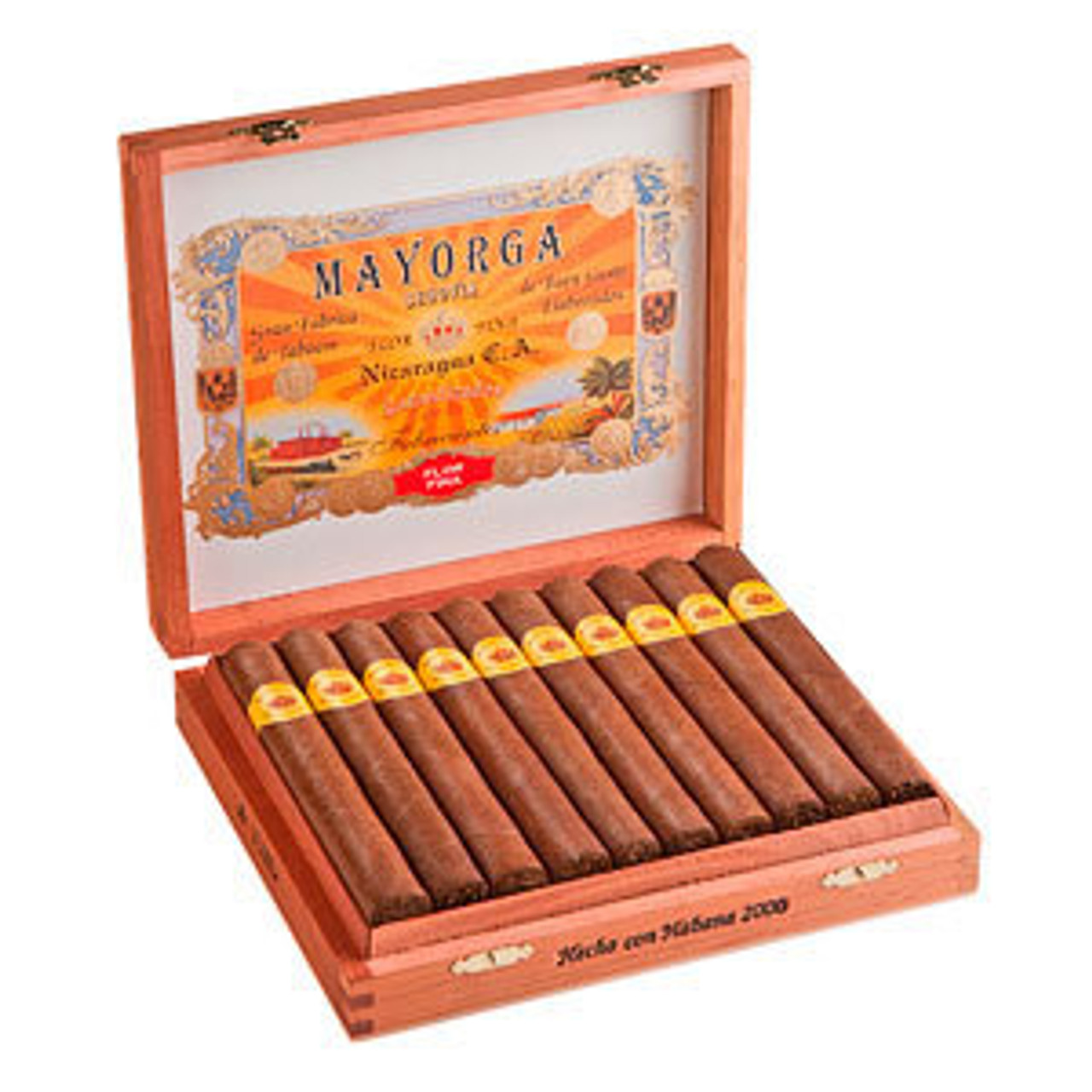 Mayorga Robusto Maduro Cigars - 4.75 x 50 (Cedar Chest of 20) *Box