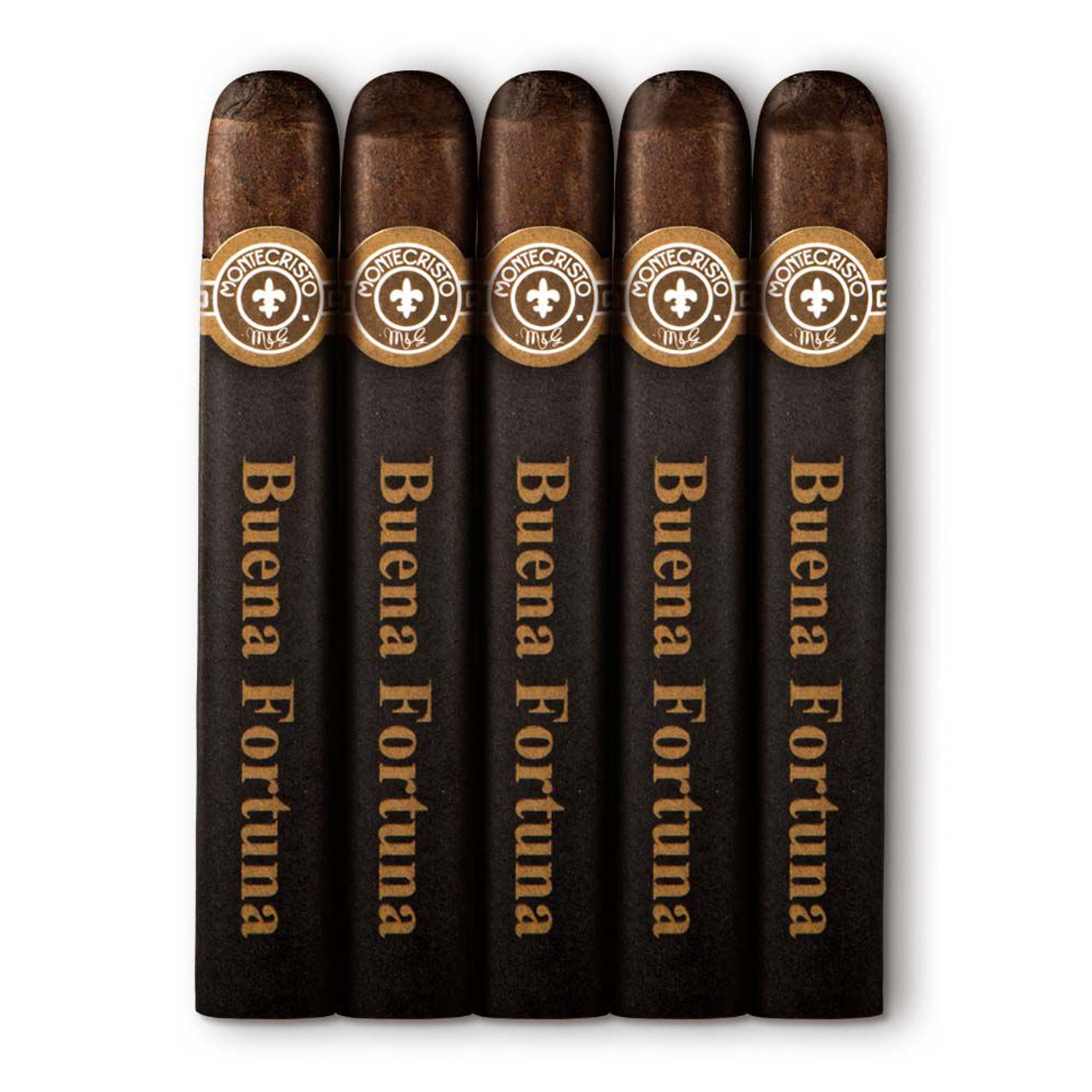 Montecristo Peruvian Buena Fortuna Maduro Cigars - 5 x 47 (Pack of 5) *Box Montecristo Peruvian Buena Fortuna Maduro Cigars - 5 x 47 (Pack of 5) *Box