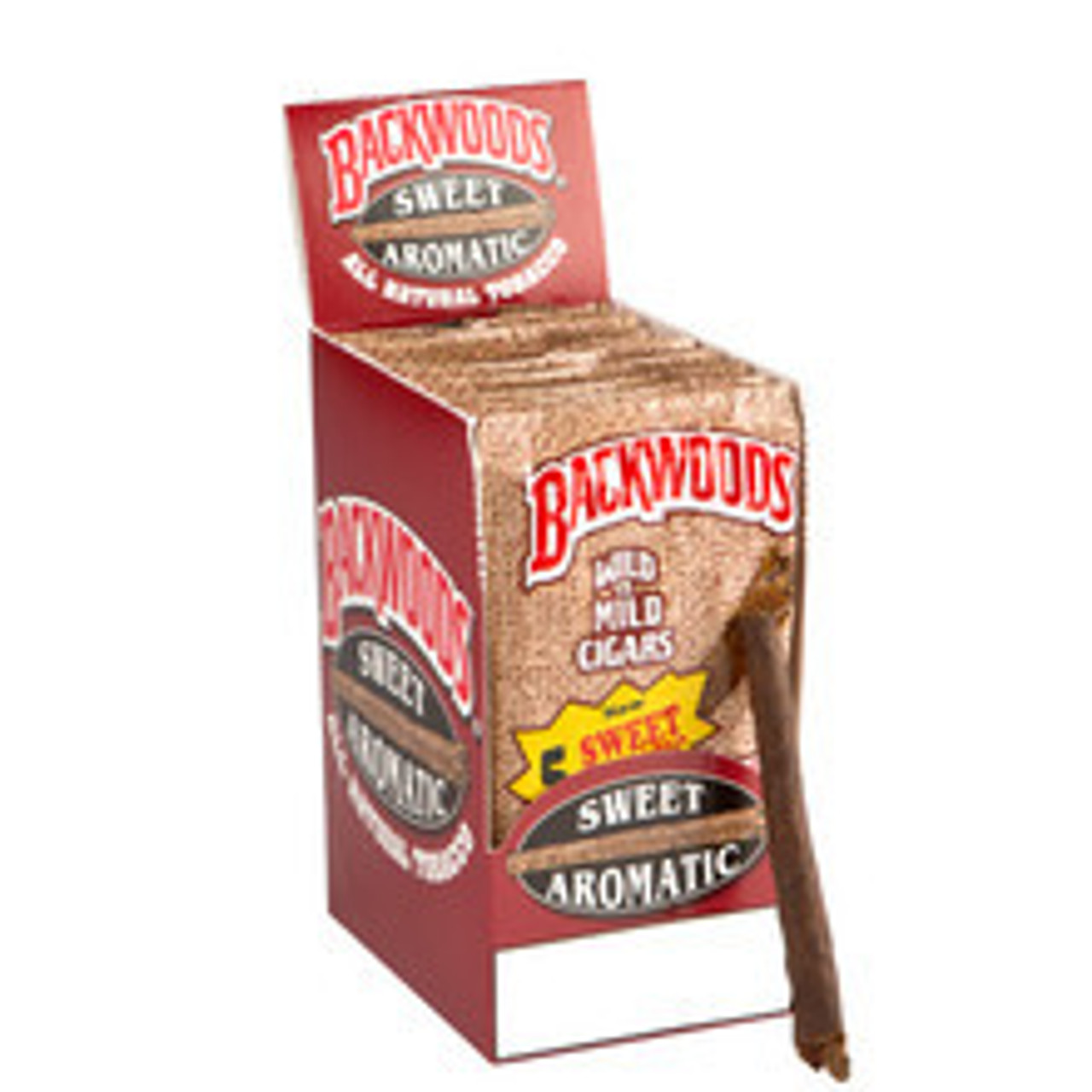 Backwoods Sweet Cigars (8 Packs of 5) - Natural