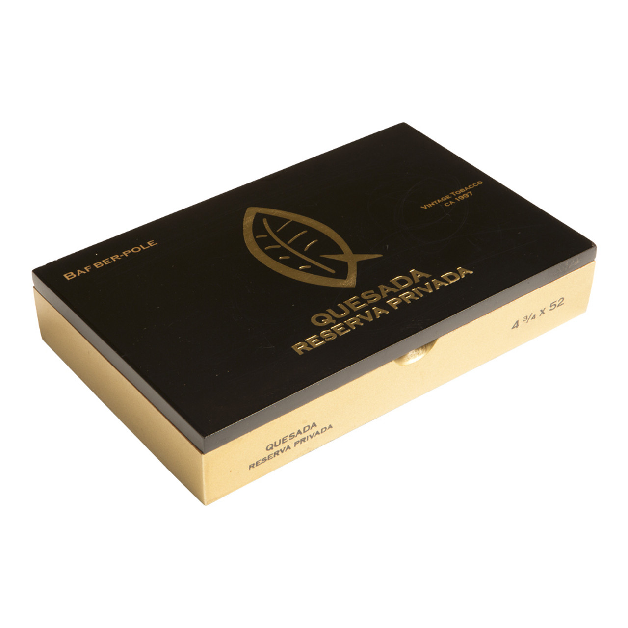 Quesada Reserva Privada Barberpole Robusto Cigars - 4.75 x 52 (Box of 10) *Box