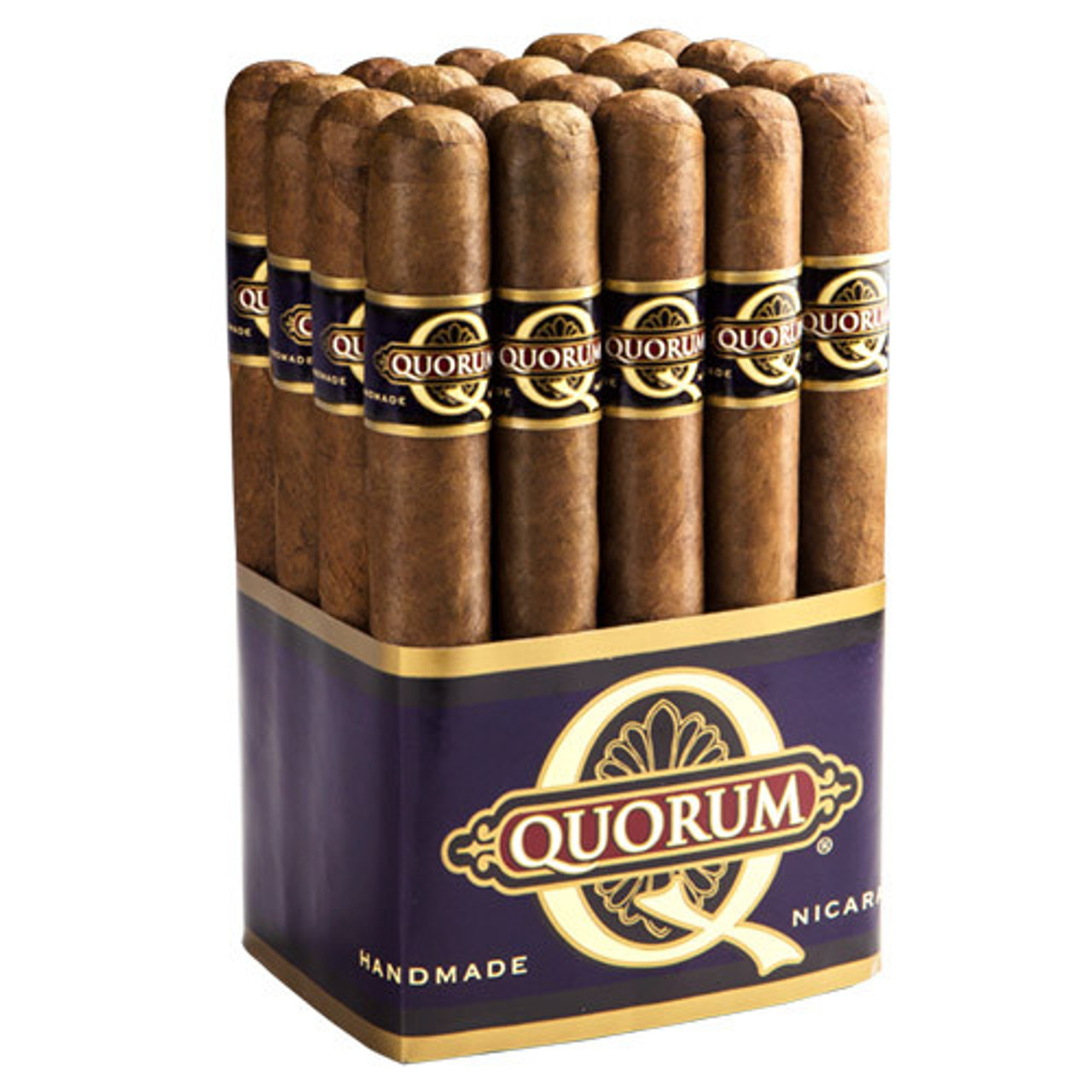 Quorum Classic Short Robusto Cigars - 3.25 x 50 (Bundle of 20) *Box