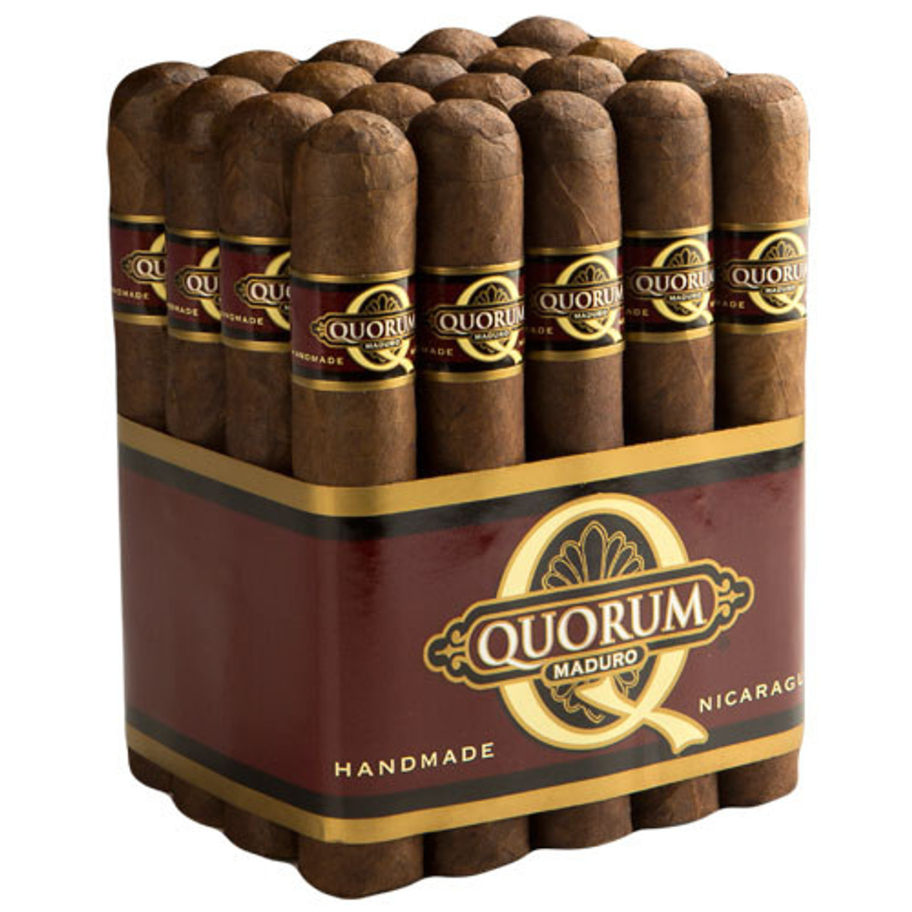 Quorum Maduro Robusto Cigars - 4.75 x 50 (Bundle of 20) *Box