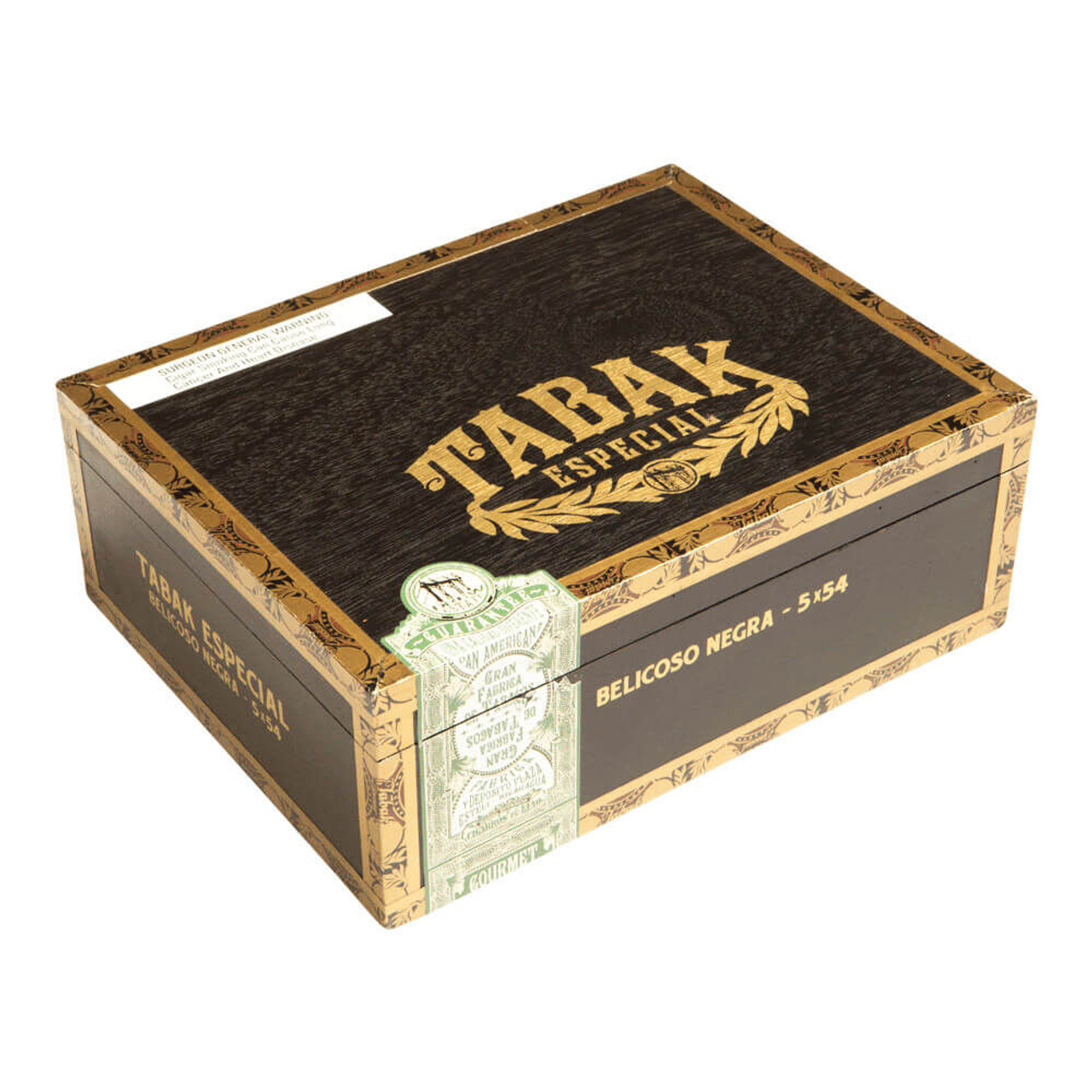 Tabak Especial by Drew Estate Belicoso Negra Cigars - 5 x 54 (Box of 24) *Box