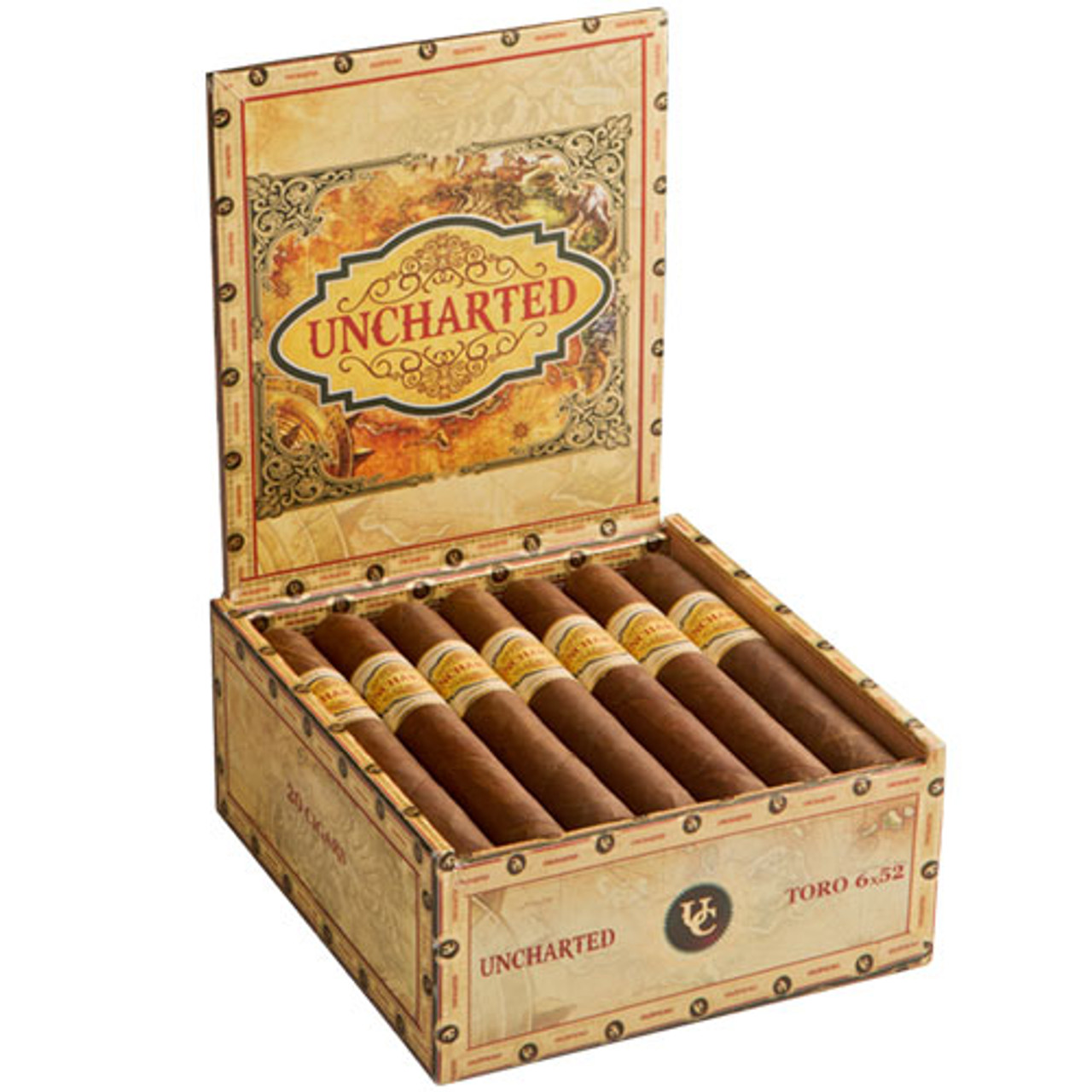 Uncharted Robusto Cigars - 5 x 52 (Box of 20)