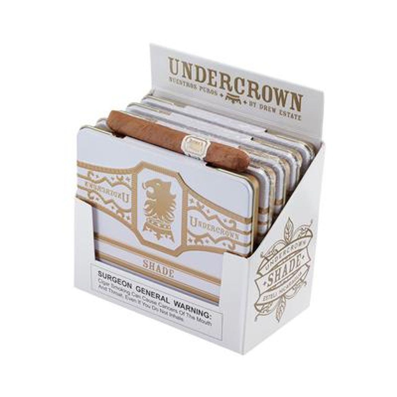 Undercrown Shade Coronets Cigars - 4 x 32 (5 Tins of 10 (50 total)) *Box