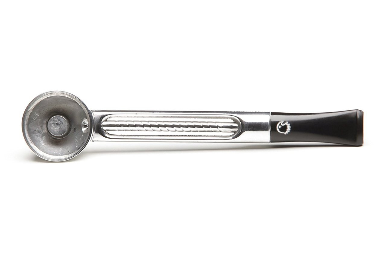 Falcon Pipe Standard Chrome Straight Stem