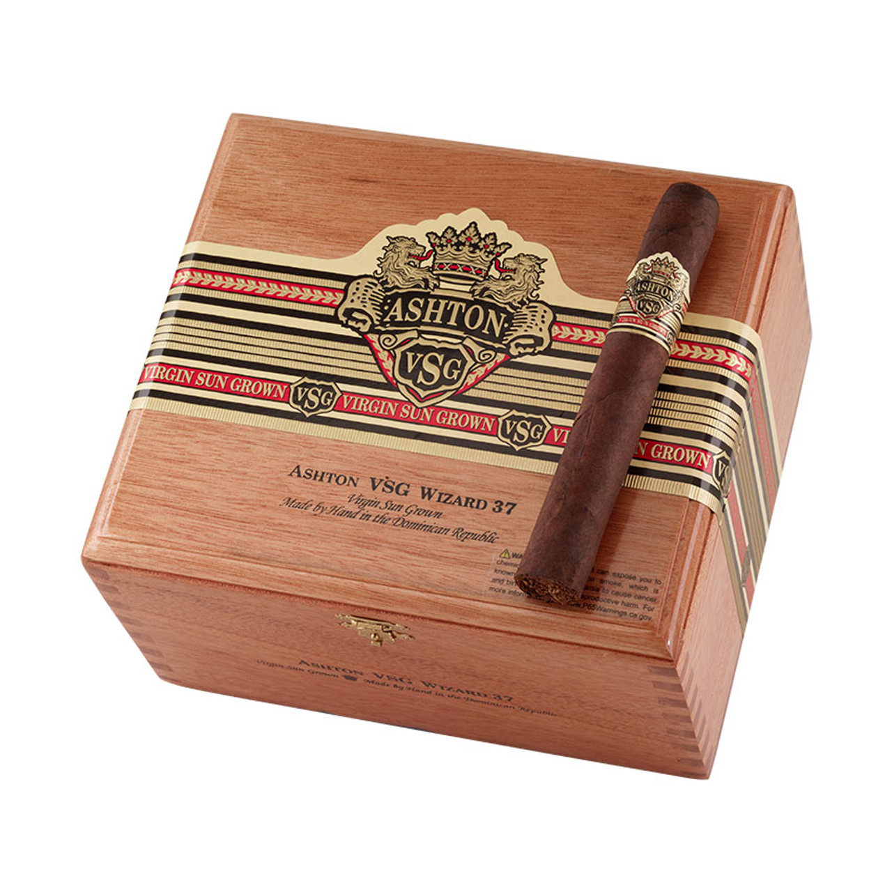 Ashton VSG Wizard Cigars - 6 x 56 (Box of 37) *Box