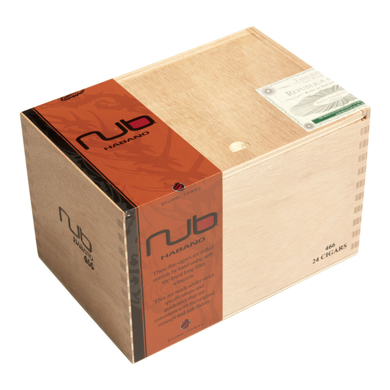 Nub 460 Habano Cigars - 4 x 60 (Box of 24) *Box