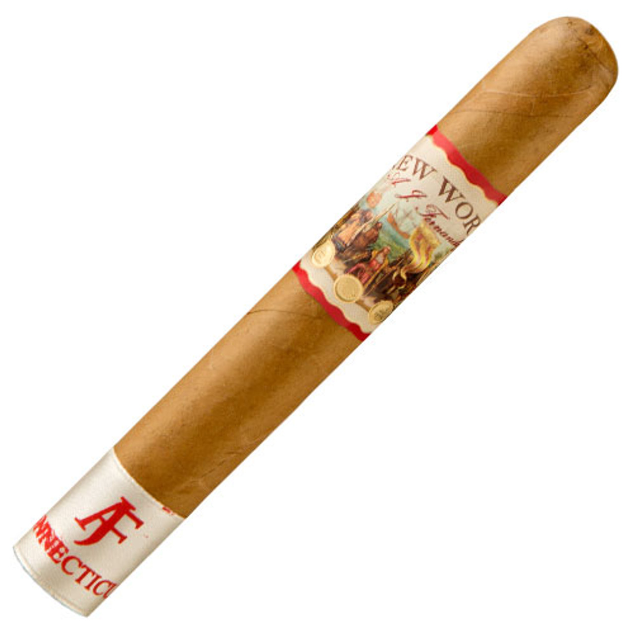 New World Connecticut by AJ Fernandez Corona Gorda Cigars - 5.5 x 46 Single