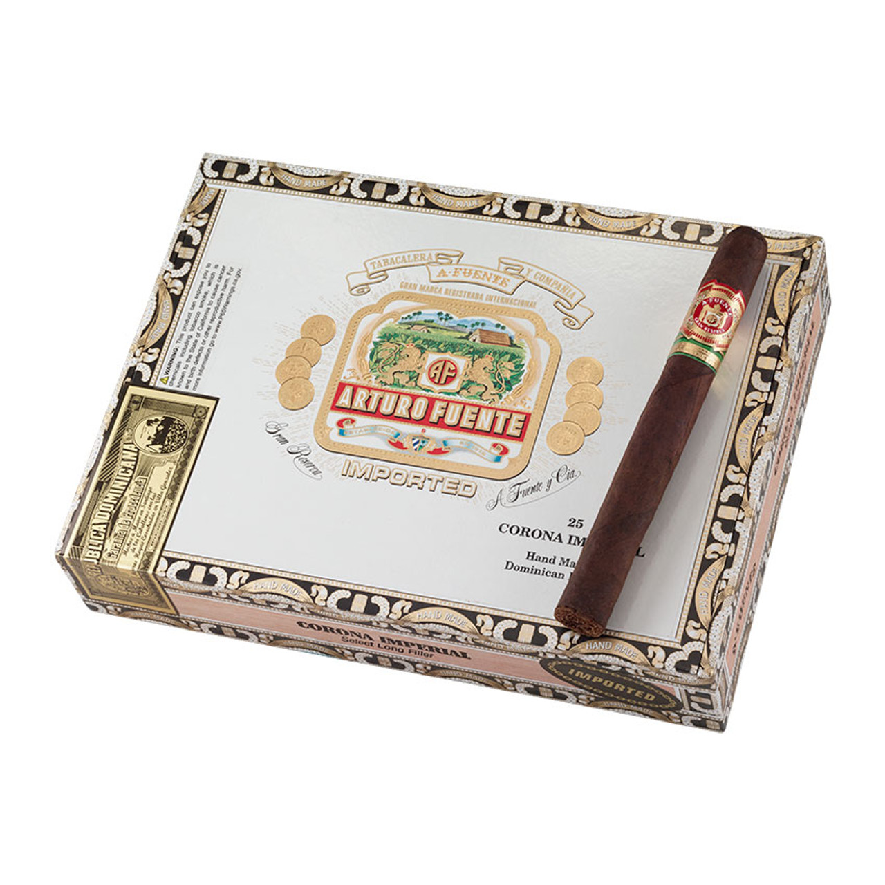 Arturo Fuente Corona Imperial Maduro Cigars - 6.50 X 46 (Box of 25) *Box
