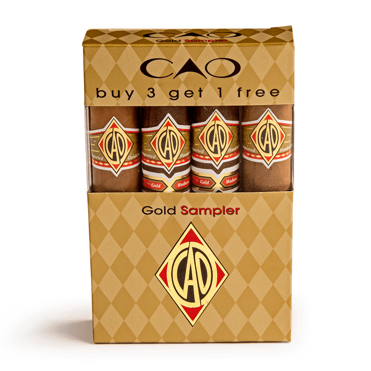 Cigar Samplers CAO Gold Sampler 4 Cigar (Box of 4) *Box