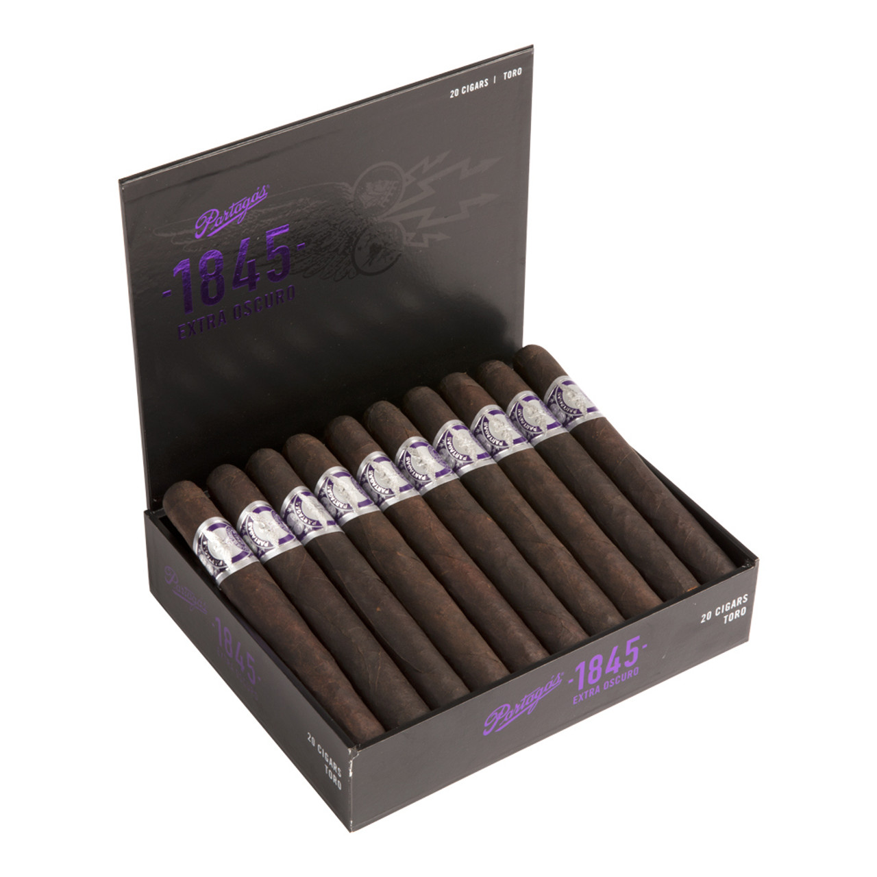 Partagas 1845 Extra Oscuro Toro Cigars - 6.12 x 50 (Box of 20) *Box