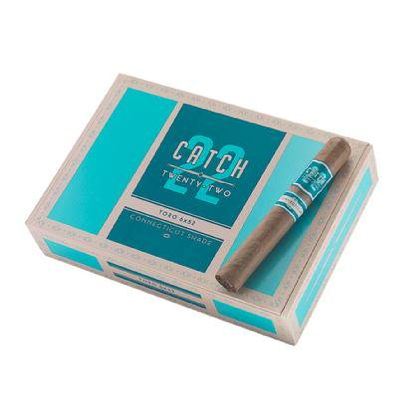 Rocky Patel Catch 22 Connecticut Toro Cigars - 6 x 52 (Box of 22) *Box