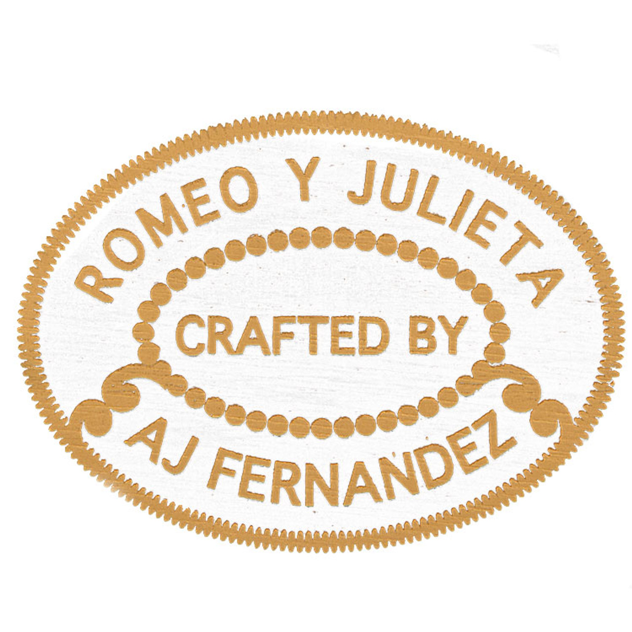 Romeo y Julieta Crafted by AJ Fernandez Logo