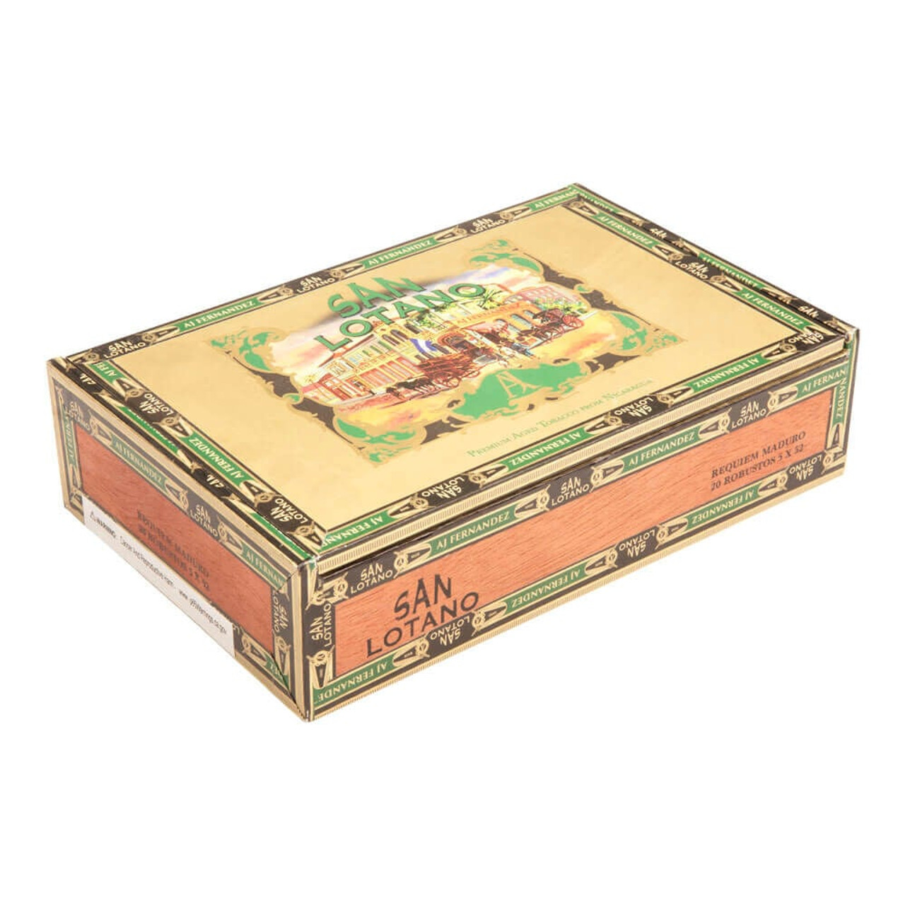 AJ Fernandez San Lotano Requiem Maduro Robusto Cigars - 5 x 52 (Box of 20) *Box
