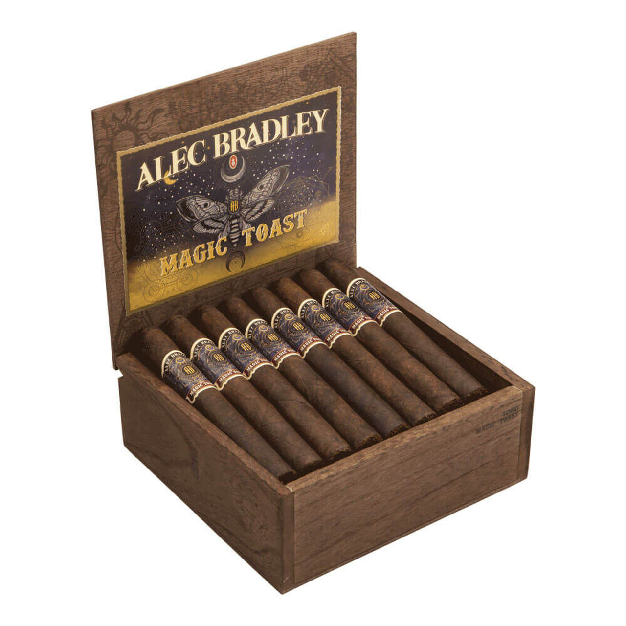 Alec Bradley Magic Toast Toro Cigars - 6 x 52 (Box of 24) Open