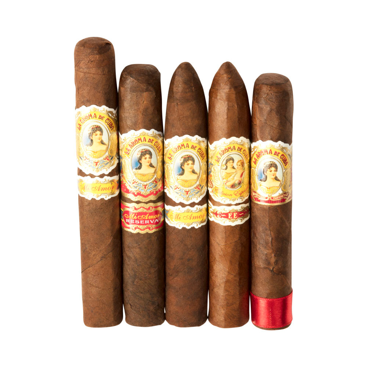 Cigar Samplers La Aroma de Cuba Best Seller Assortment Cigars (Box of 5)