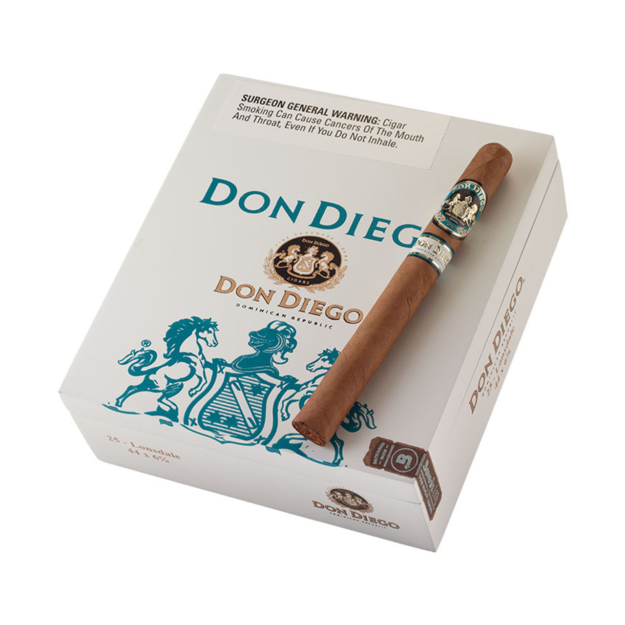Don Diego Lonsdale Cigars - 6.62 x 42 (Box of 25) *Box