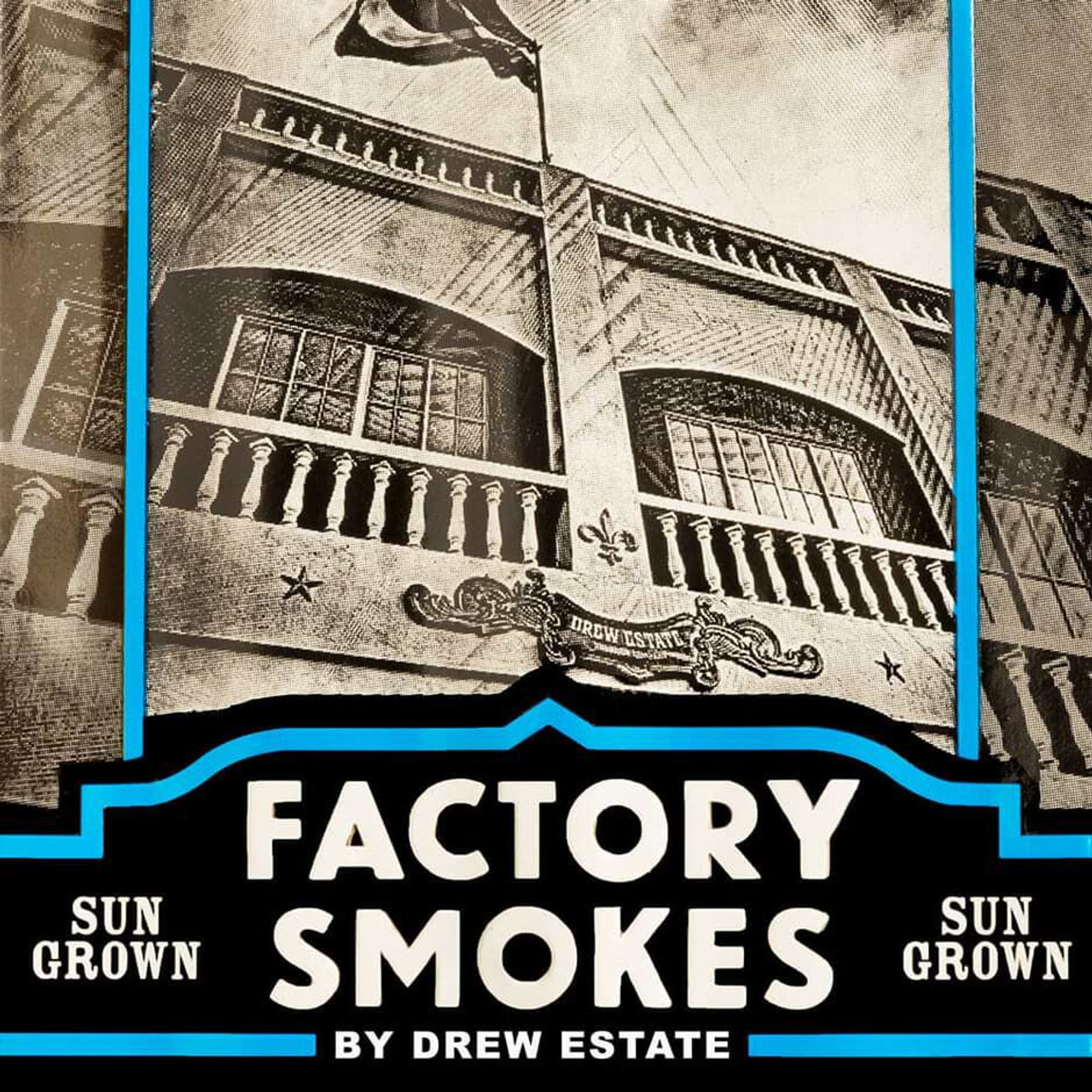 Factory Smokes by Drew Estate Logo