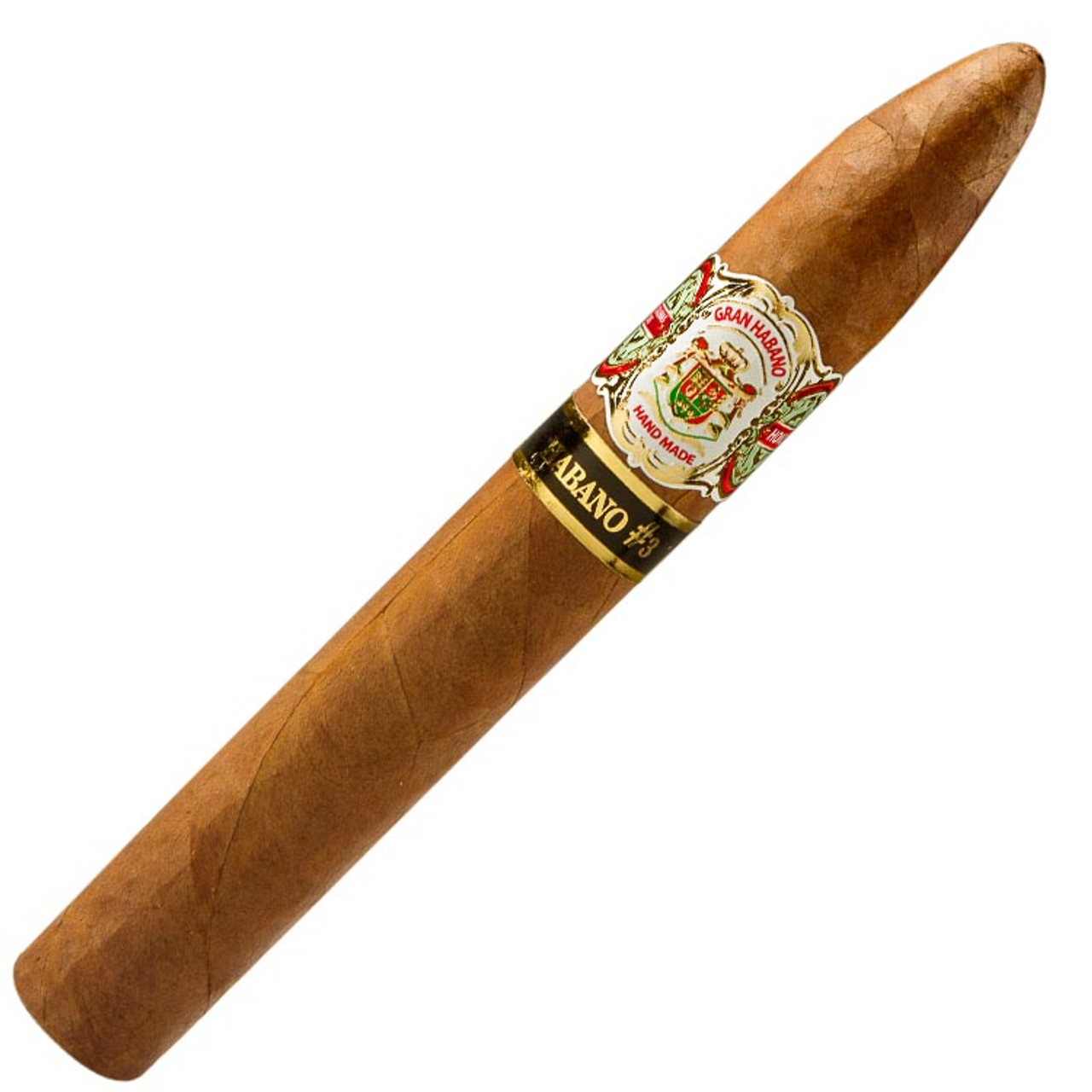 Gran Habano #3 Habano Pyramid Cigars - 6.12 x 52 (Box of 20)