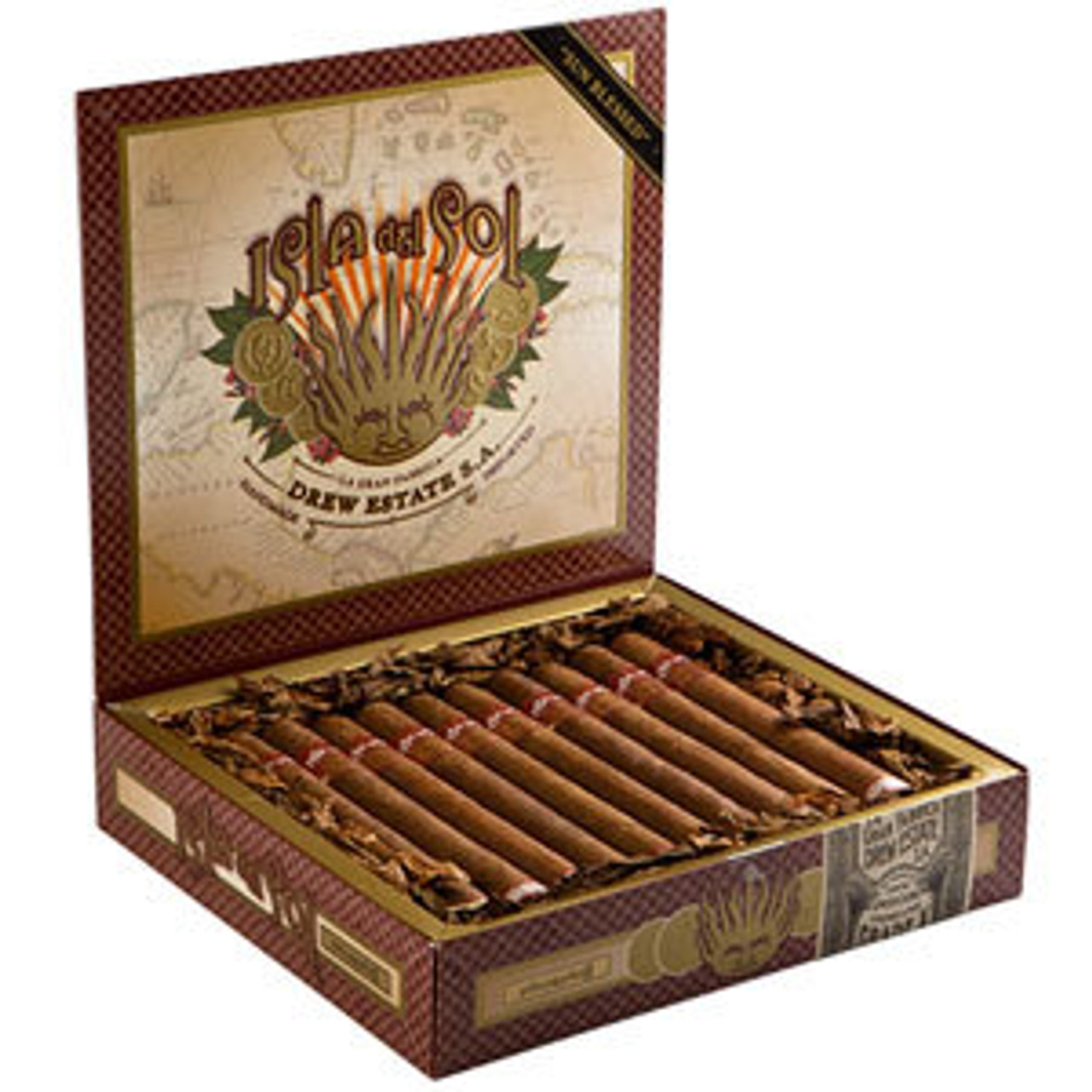 Isla del Sol Gordito Sun Grown Cigars - 6 x 60 (Box of 16)