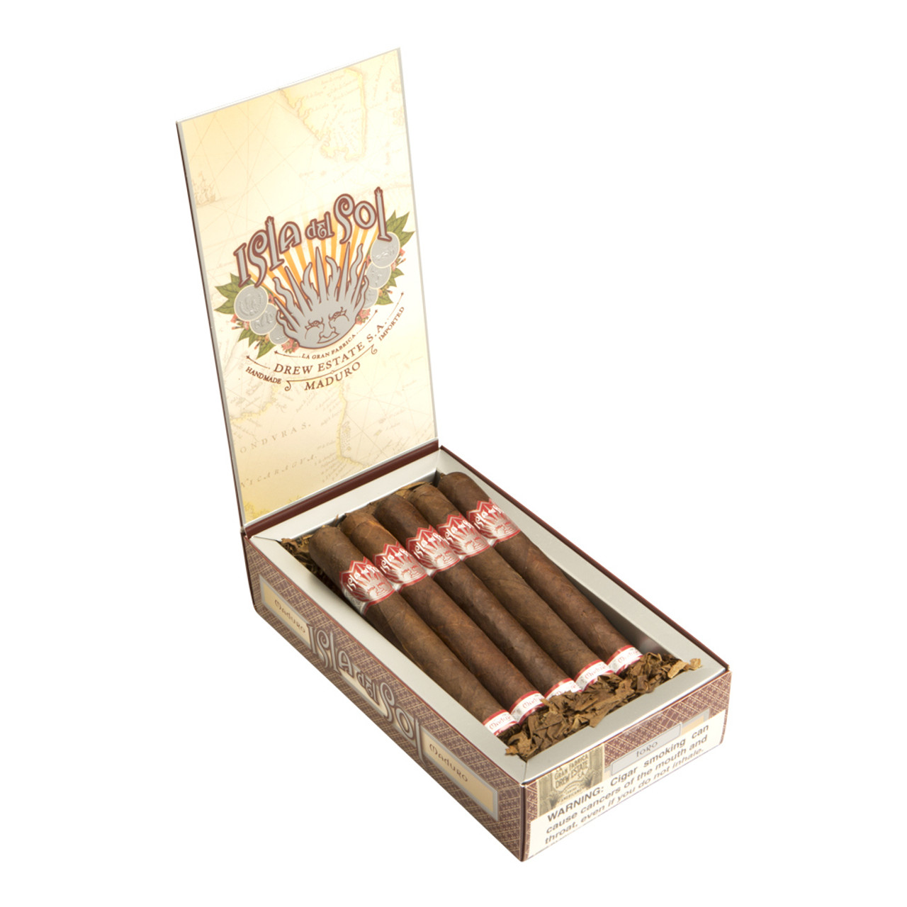 Isla del Sol Toro Maduro Cigars - 6 x 52 (Box of 10) *Box