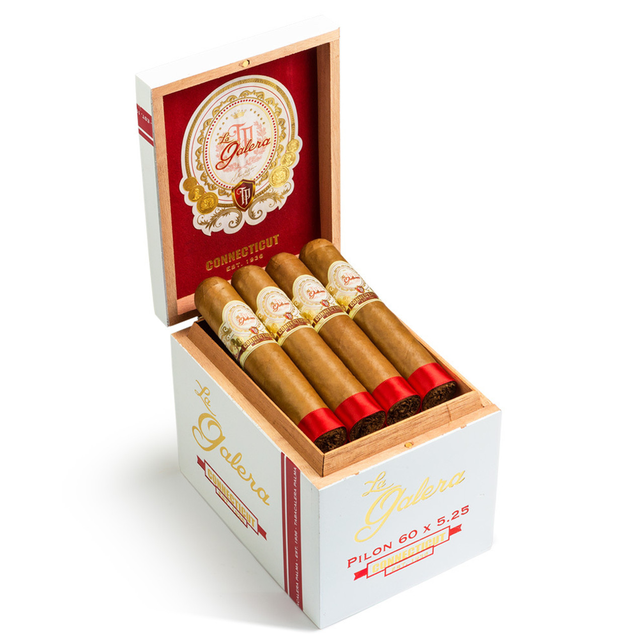 La Galera Connecticut Pilone Cigars - 5.25 x 60 (Box of 20) *Box