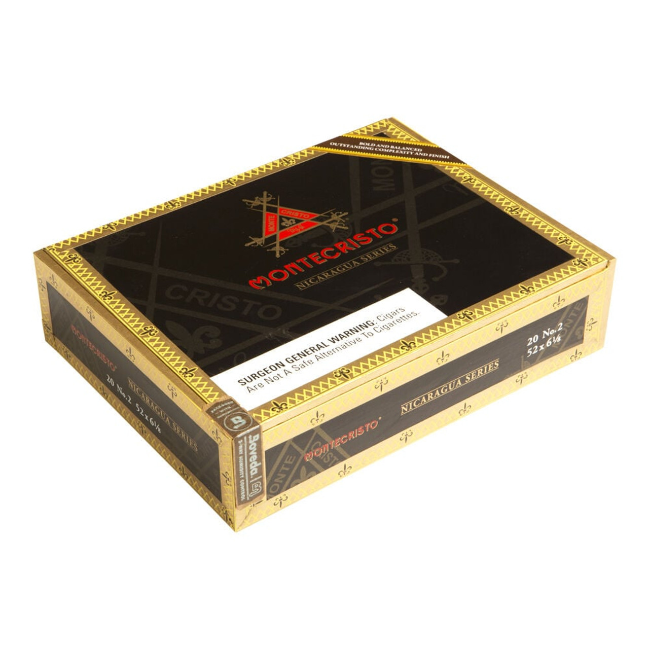 Montecristo Nicaragua No. 2 Cigars - 6.5 x 52 (Box of 20) *Box