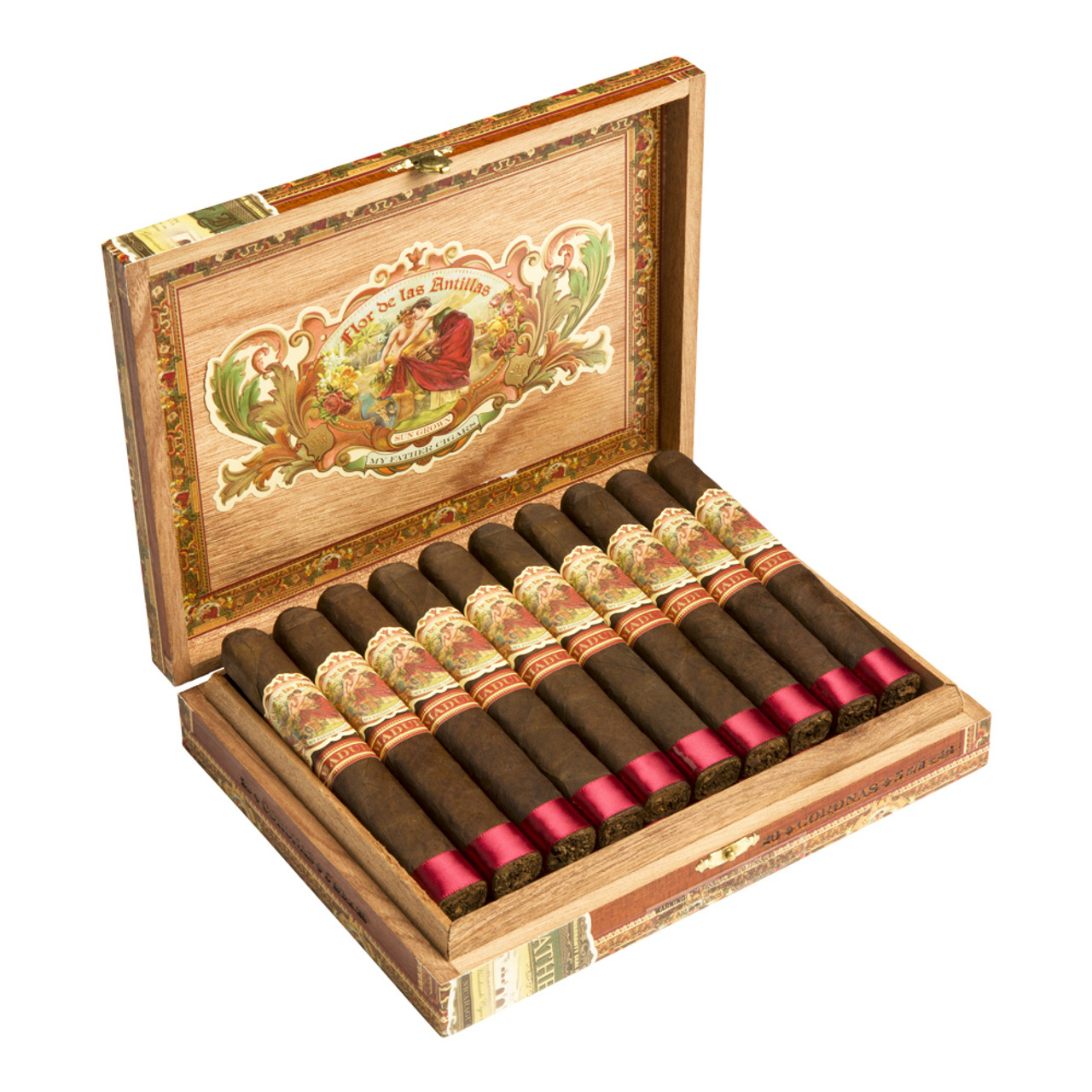 My Father Flor de Las Antillas Maduro Corona Cigars - 5.62 x 46 (Box of 20) Open