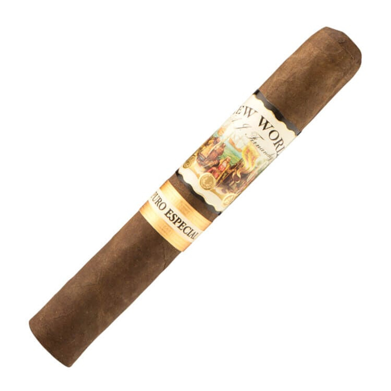 New World Puro Especial by AJ Fernandez Robusto Cigars - 5.5 x 52 Single