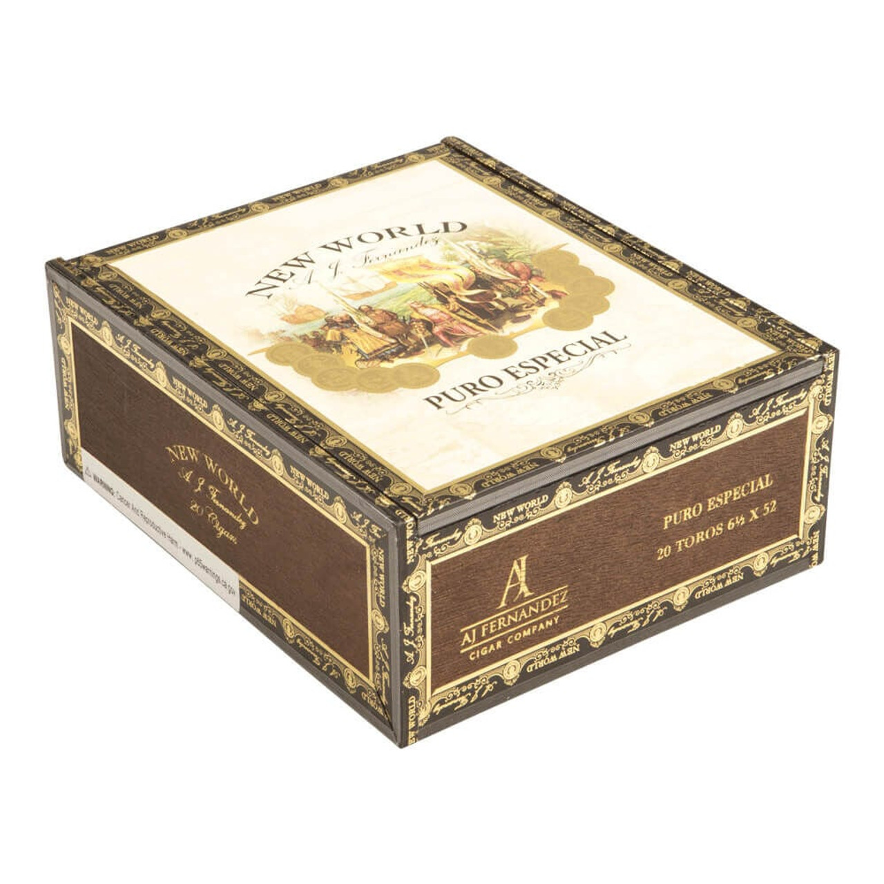 New World Puro Especial by AJ Fernandez Toro Cigars - 6.5 x 52 (Box of 20) *Box