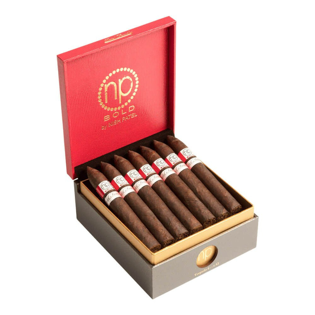 Bold by Nish Sixty Cigars - 6 x 60 (Box of 21) Open