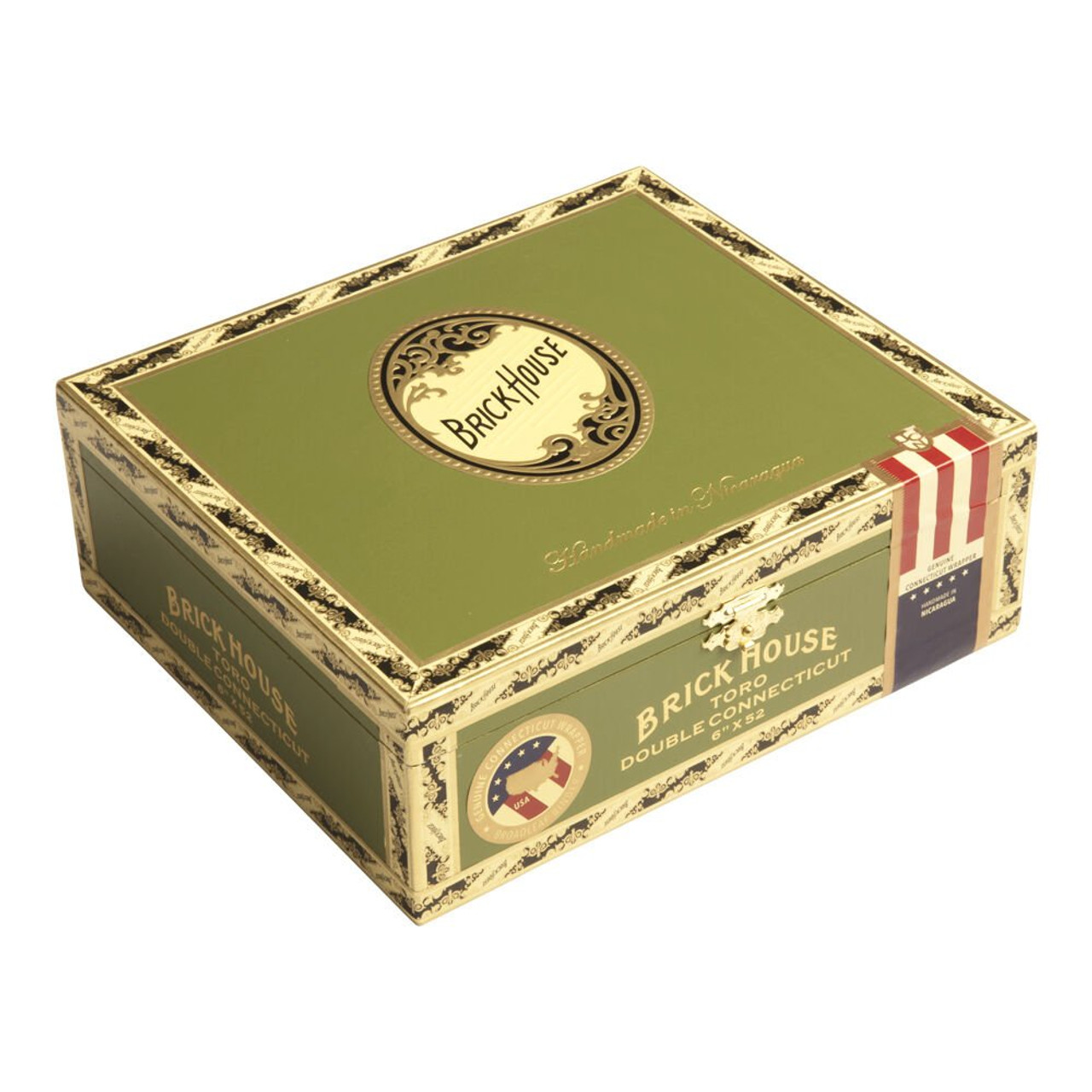 Brick House Double Connecticut Mighty Mighty Cigars - 6.25 x 60 (Box of 25) *Box