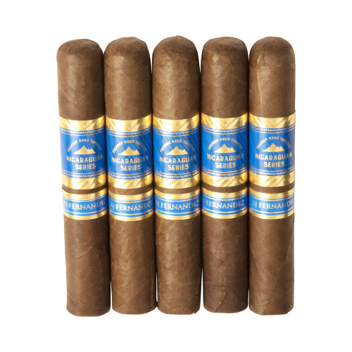 Nicaraguan Series by AJ Fernandez Robusto Cigars - 5 x 52 (Pack of 5) *Box