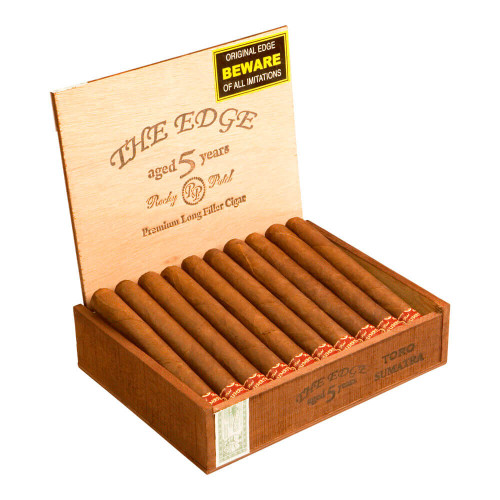 Rocky Patel The Edge Sumatra Toro Cigars - 6 x 52 Open