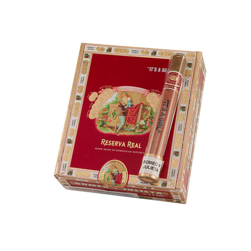 Romeo y Julieta Reserva Real It's A Girl Cigars - 5.5 x 44 (Box of 10 Glass Tubed) *Box