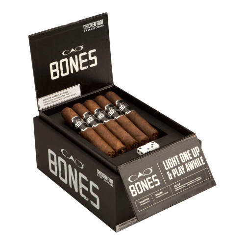 CAO Bones Chicken Foot Robusto Cigars - 5.0 x 54 (Box of 20)