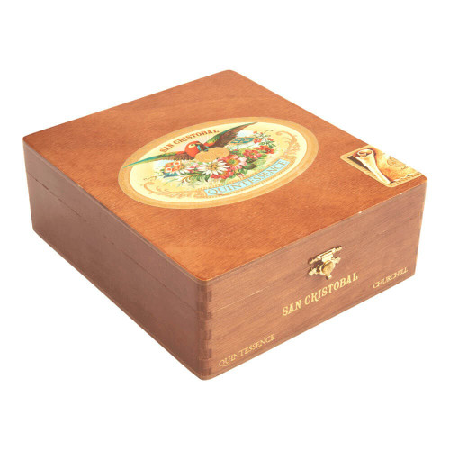 San Cristobal Quintessence Churchill Cigars - 7 x 49 (Box of 24) *Box