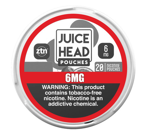 Juice Head Tobacco Free Nicotine 6MG Pouches - 1 Can
