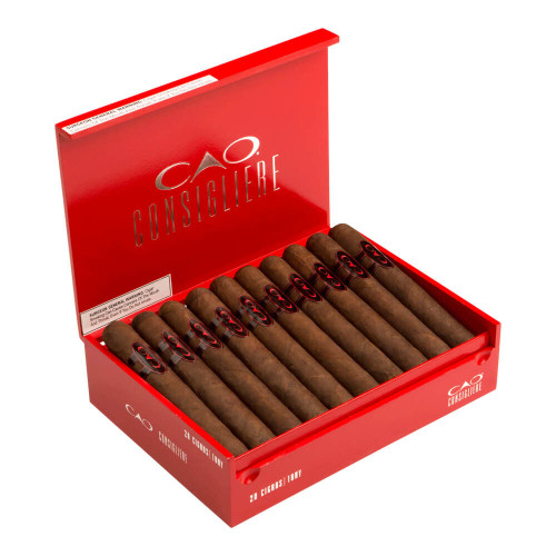 CAO Consigliere Tony Cigars - 6.5 x 60 (Box of 20) Open