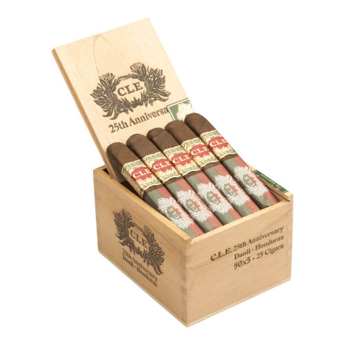 CLE 25th Anniversary 50 x 5 Cigars - 5 x 50 (Box of 20) | Discontinued by Manufacturer