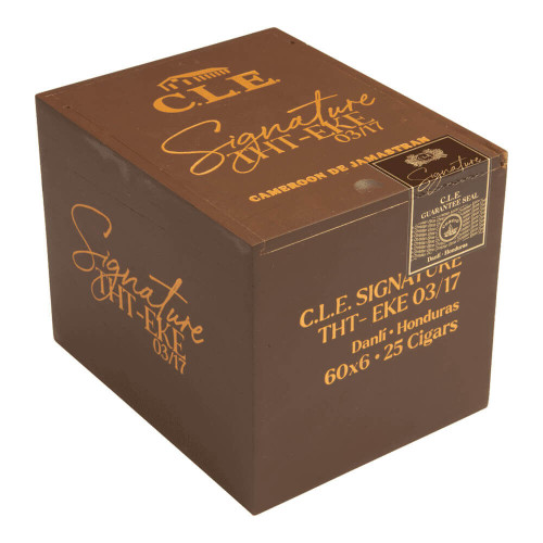 CLE Signature Cameroon 60x6 Cigars - 6 x 60 (Box of 25) *Box