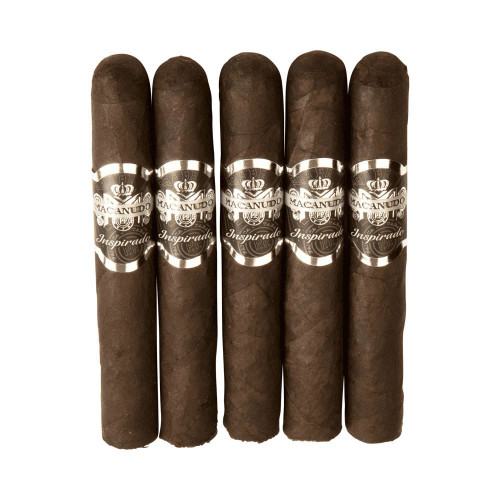 Macanudo Inspirado Black Robusto Cigars - 4.88 x 48 (Pack of 5) *Box